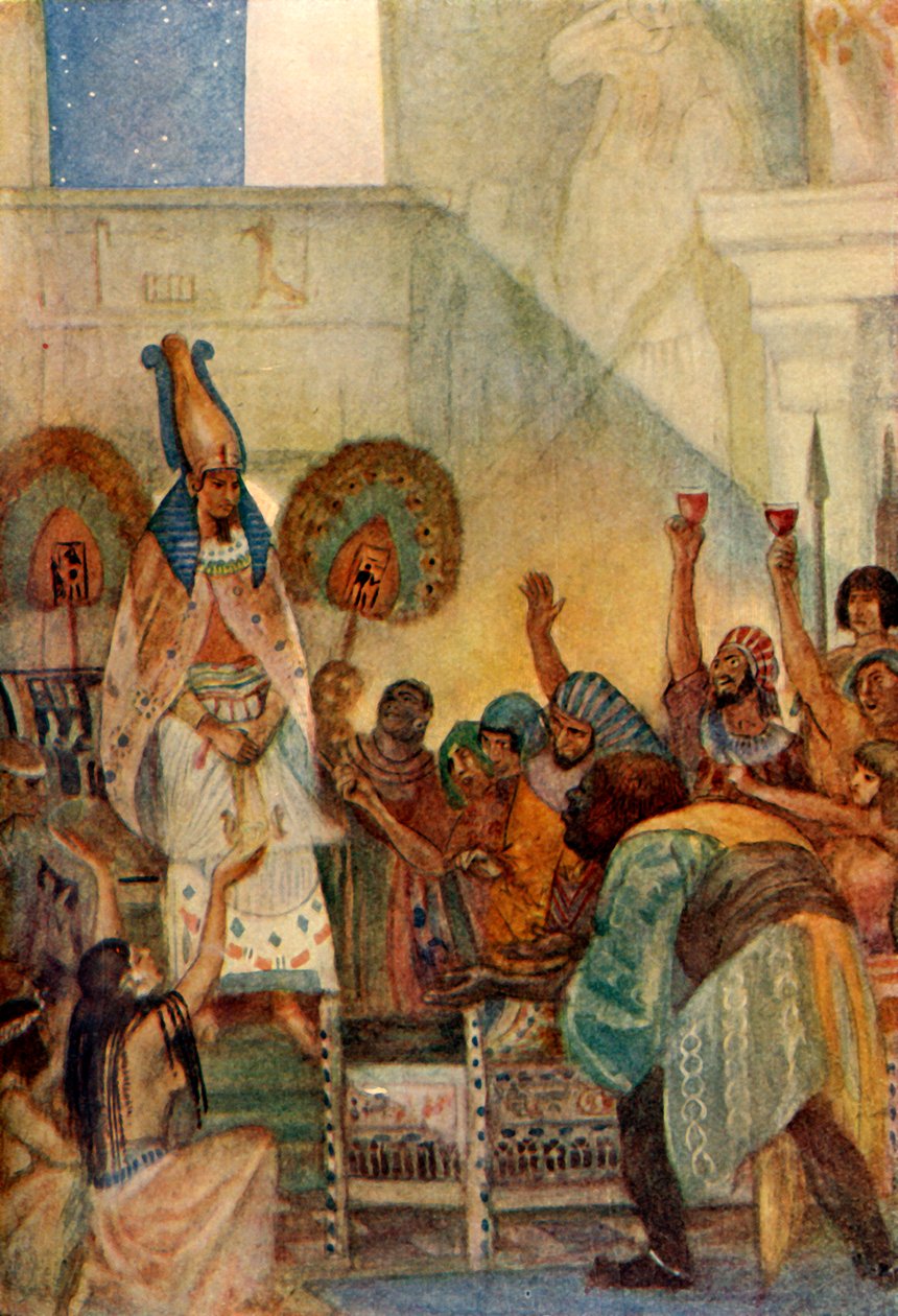 „Ozyrys zwiedziony do skrzyni”, 1915. autorstwa Evelyn Paul