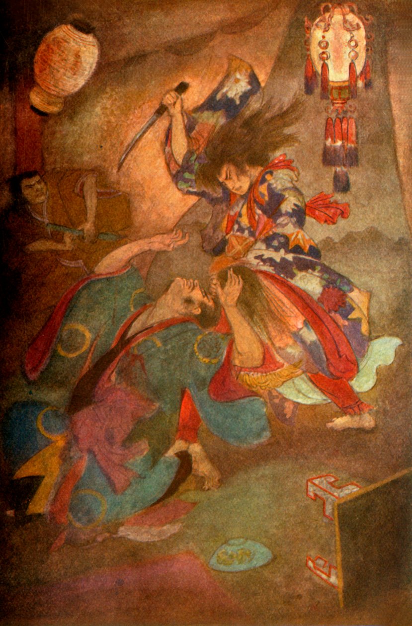 „Książę Yamato i Takeru”, 1912. autorstwa Evelyn Paul