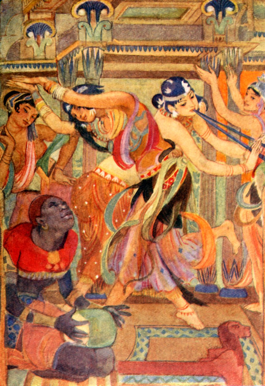 „Boginie jako tancerki”, 1915. autorstwa Evelyn Paul