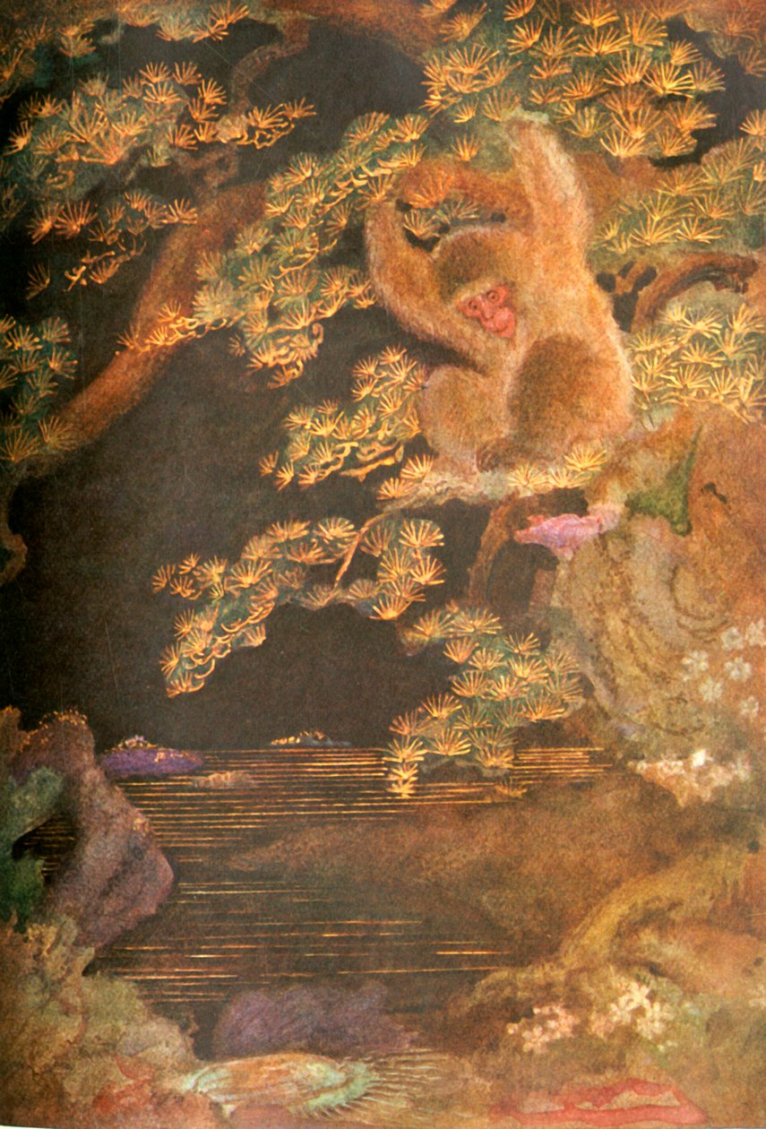 „Meduza i małpa”, 1912. autorstwa Evelyn Paul