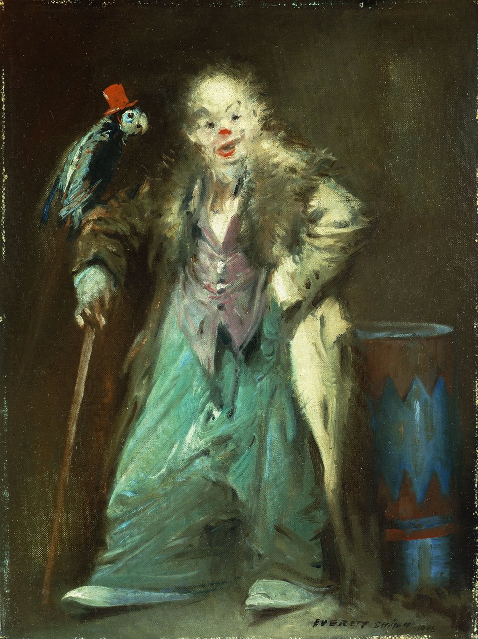 Klaun Polly autorstwa Everett Shinn
