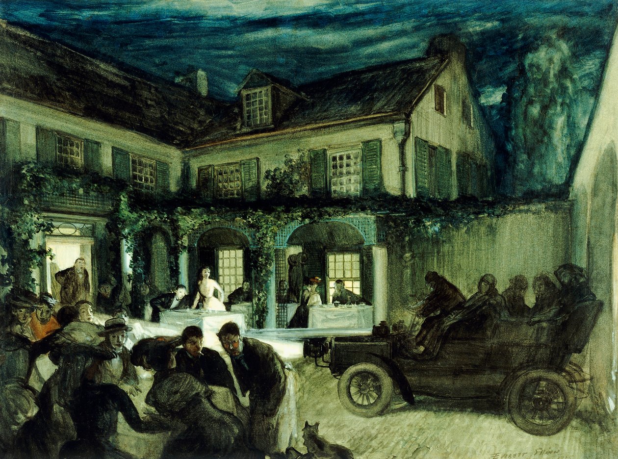The Soiree autorstwa Everett Shinn