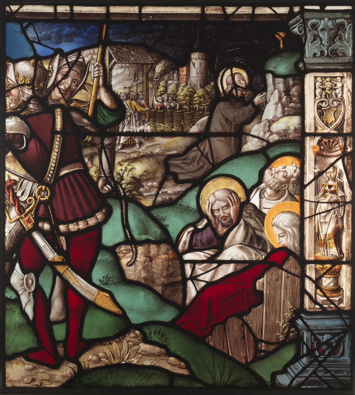 Chrystus w Ogrodzie Getsemani, 1522-1526. autorstwa Everhard Rensig