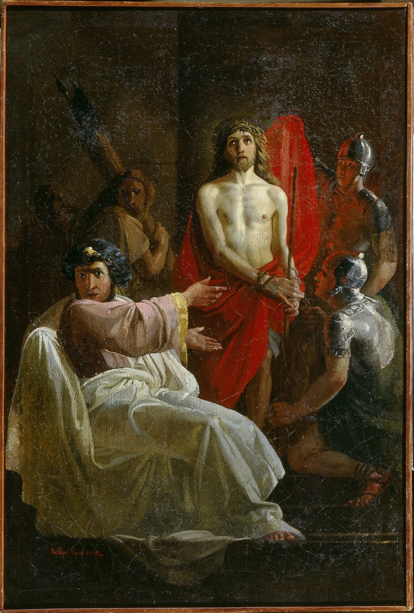 Chrystus przed Piłatem autorstwa Evgraf Sorokine