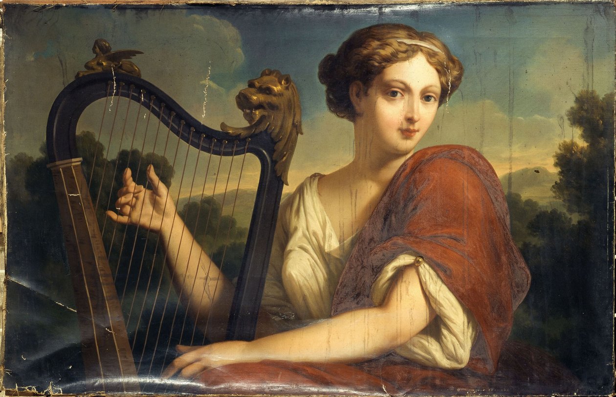 Alegoria muzyki autorstwa F.J. Collignon