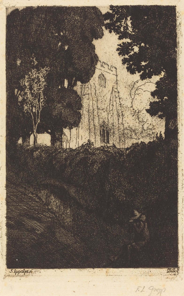 St. Ippolyts, nr 2 autorstwa F.L. Griggs