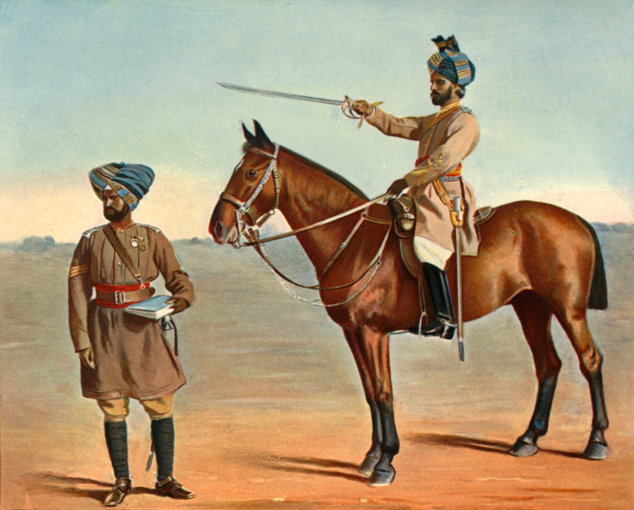 Koń środkowoindyjski, 1901. autorstwa F. Bremner