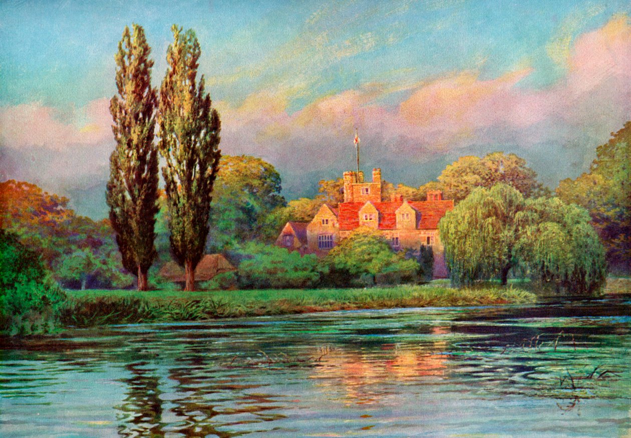Opactwo Bisham, Berkshire, 1924-1926 autorstwa F. C. Varley