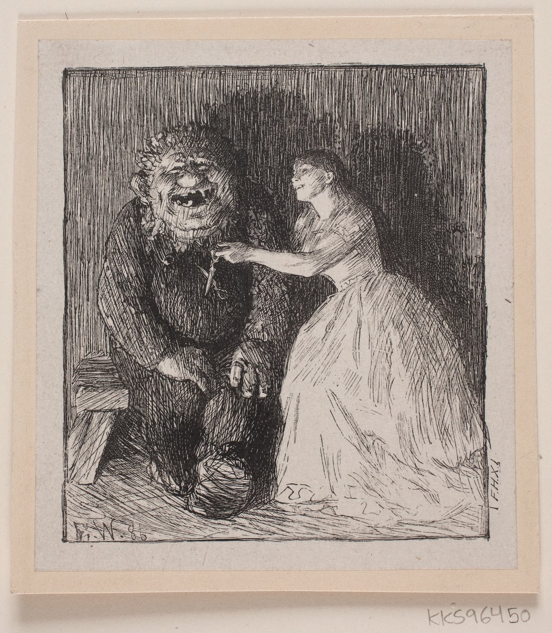 Ilustracja do „Zwolennika” autorstwa F. Hendriksen
