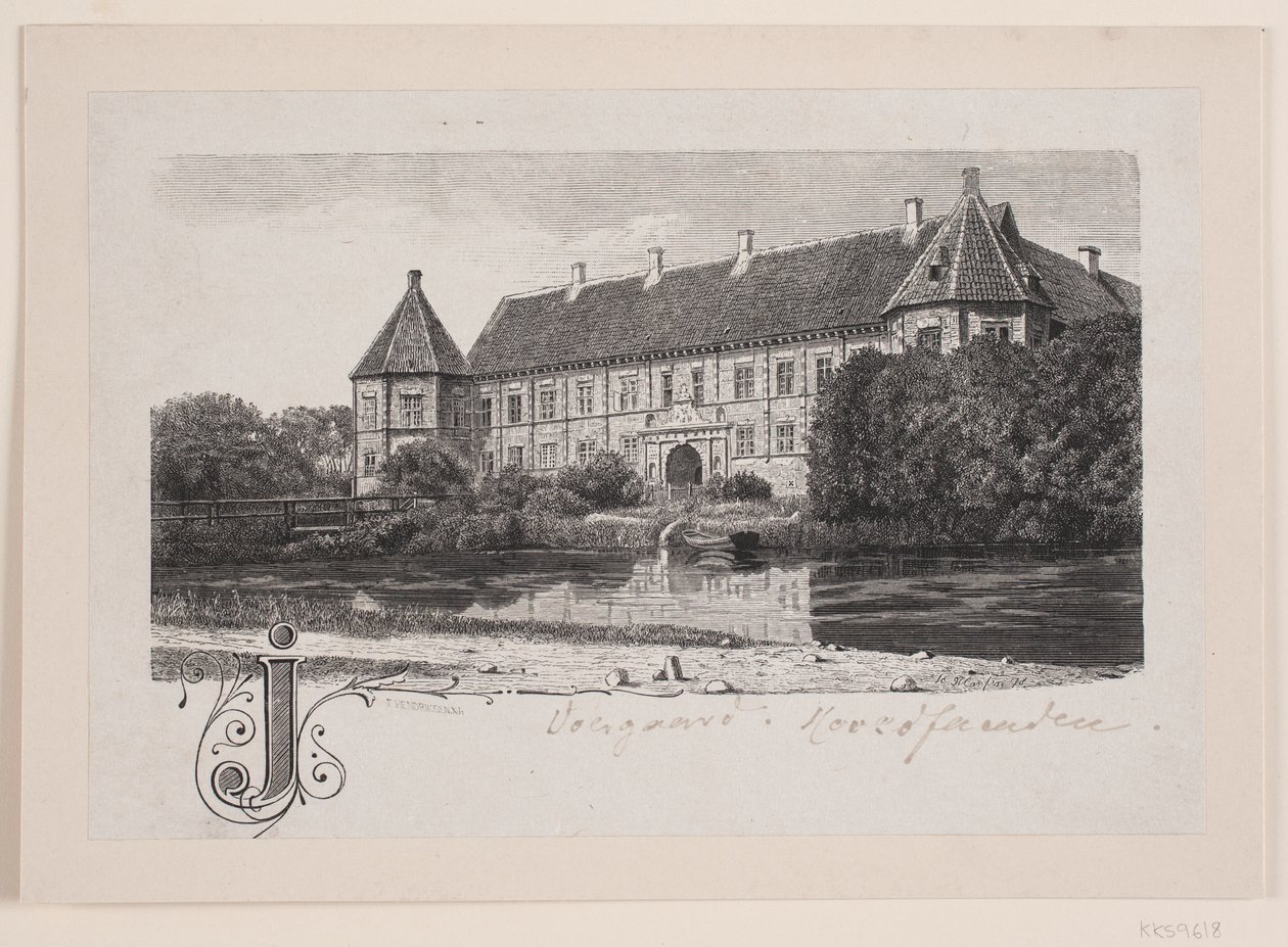 Voergaard autorstwa F. Hendriksen