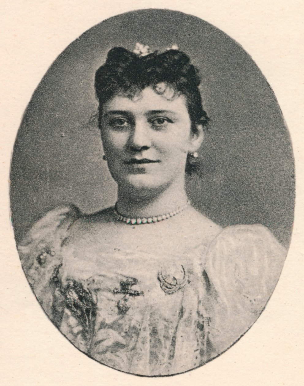 Nordica, ok. 1880, 1895 r autorstwa F. Jenkins Heliog