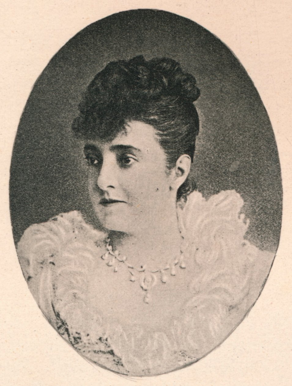 Patti, ok. 1890, 1895 r autorstwa F. Jenkins Heliog