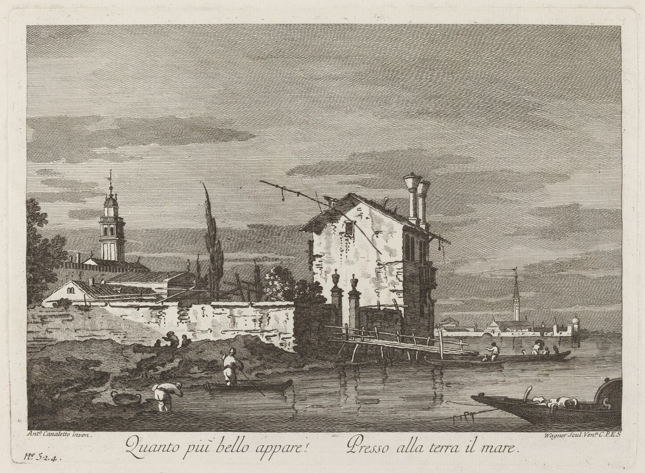 Im piękniej wygląda... autorstwa Fabio Berardi after Canaletto