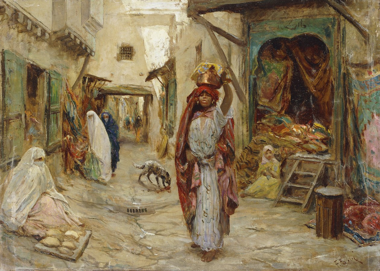 Rynek arabski autorstwa Fabio Fabbi