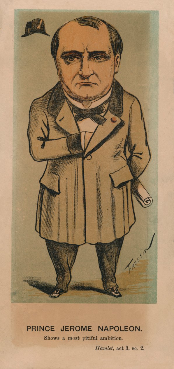 Książę Hieronim Napoleon, 1874. autorstwa Faustin