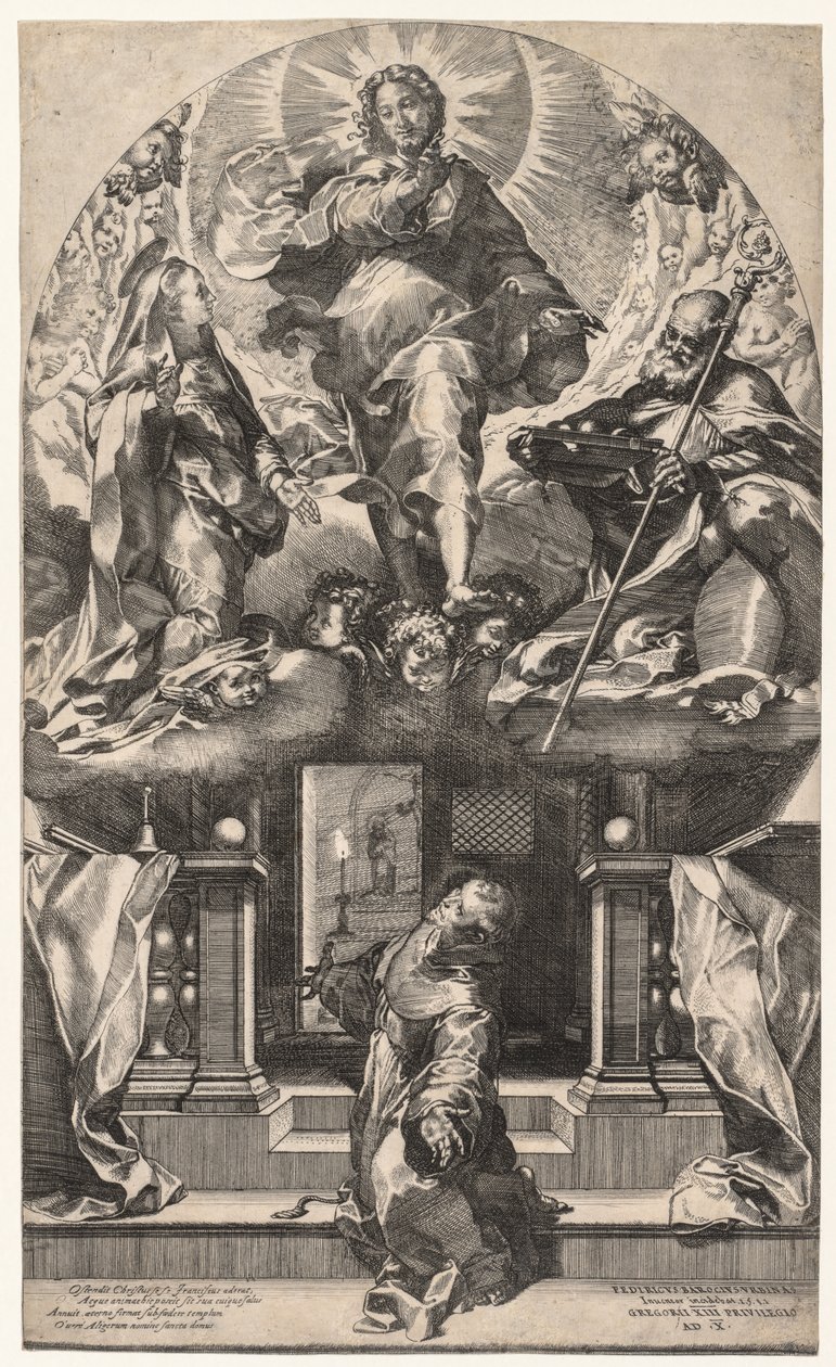 Wizja św. Franciszka autorstwa Federico Barocci