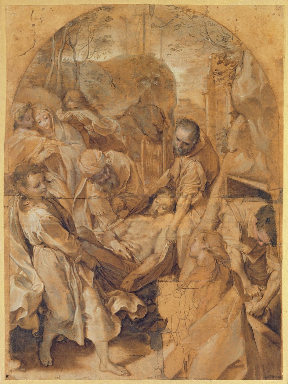 Złożenie do grobu autorstwa Federico Fiori Barocci or Baroccio