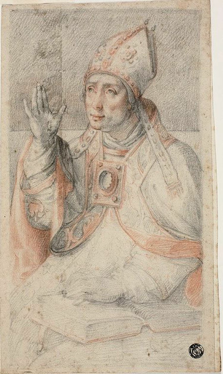 Święty Augustyn autorstwa Federico Zuccaro