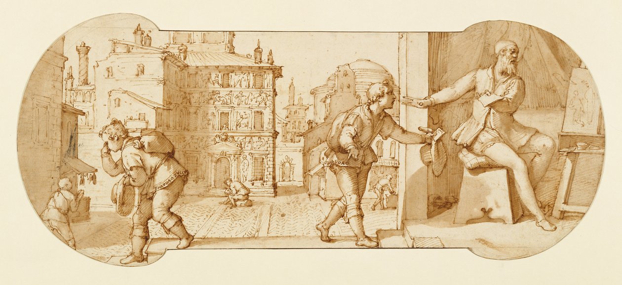 Thaddeus Rebuffed przez Francesco Il Sant