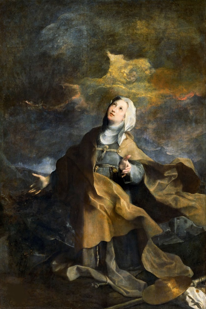 Błogosławiona Michelina z Pesaro, 1606. autorstwa Federigo Barocci