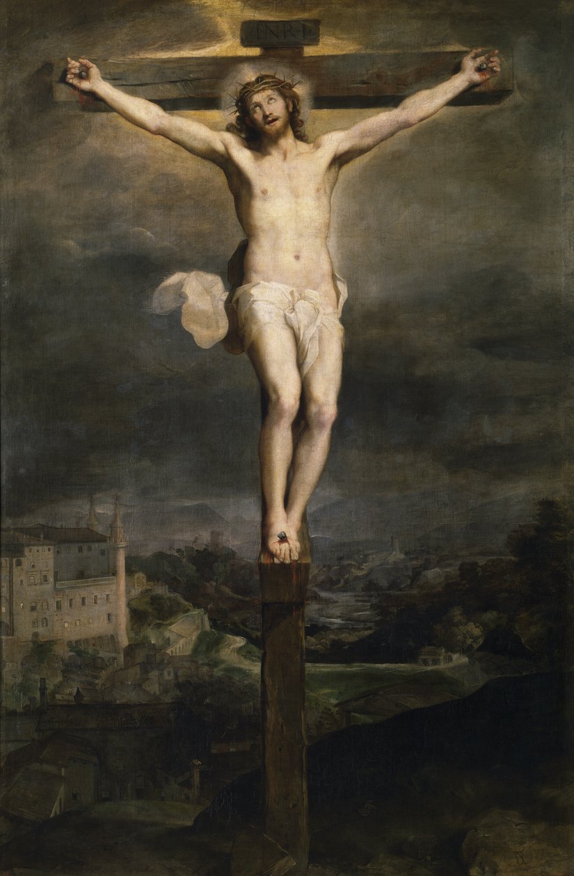 Chrystus na krzyżu autorstwa Federigo Barocci