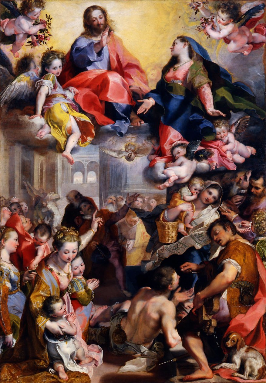 Madonna del Popolo, 1579 autorstwa Federigo Barocci