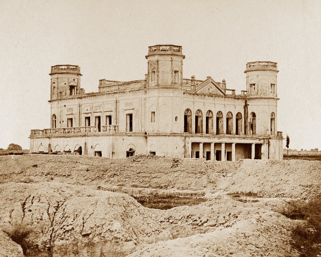 Pałac Alambagh, Lucknow autorstwa Felice Beato