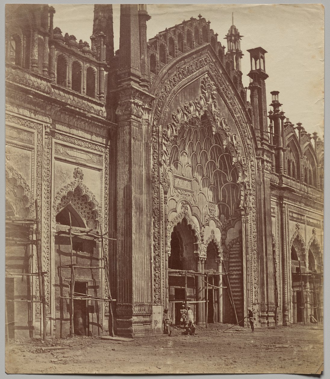 Brama Jama Masjid autorstwa Felice A. Beato