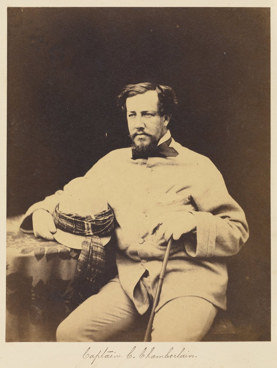 [Kapitan C. Chamberlain] autorstwa Felice Beato