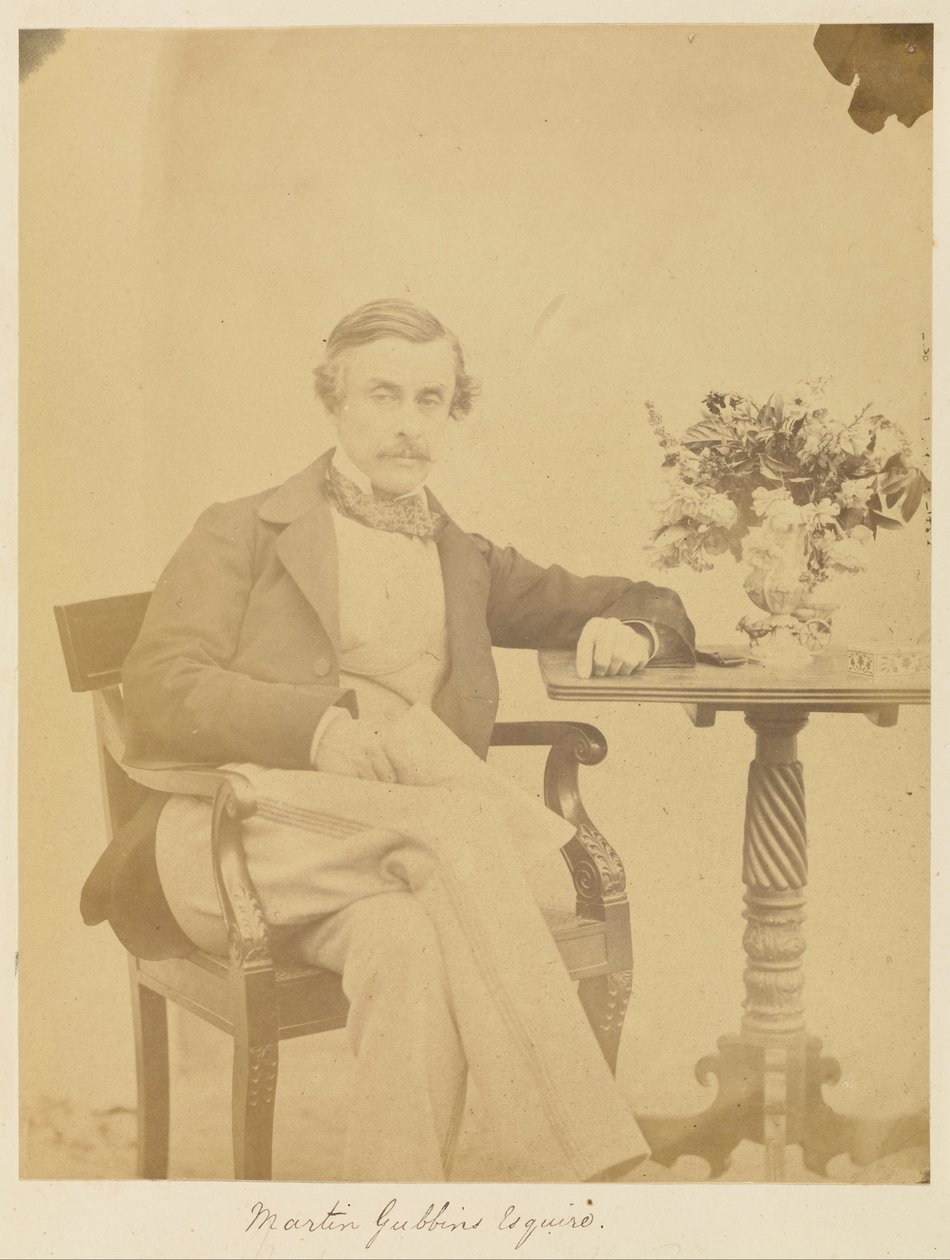 [Martin Gubbins, Esquire]. autorstwa Felice Beato