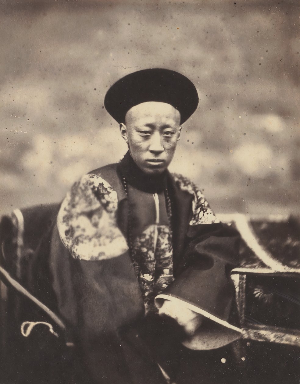 Książę Kung. Cesarz Chin, 1860. autorstwa Felice Beato