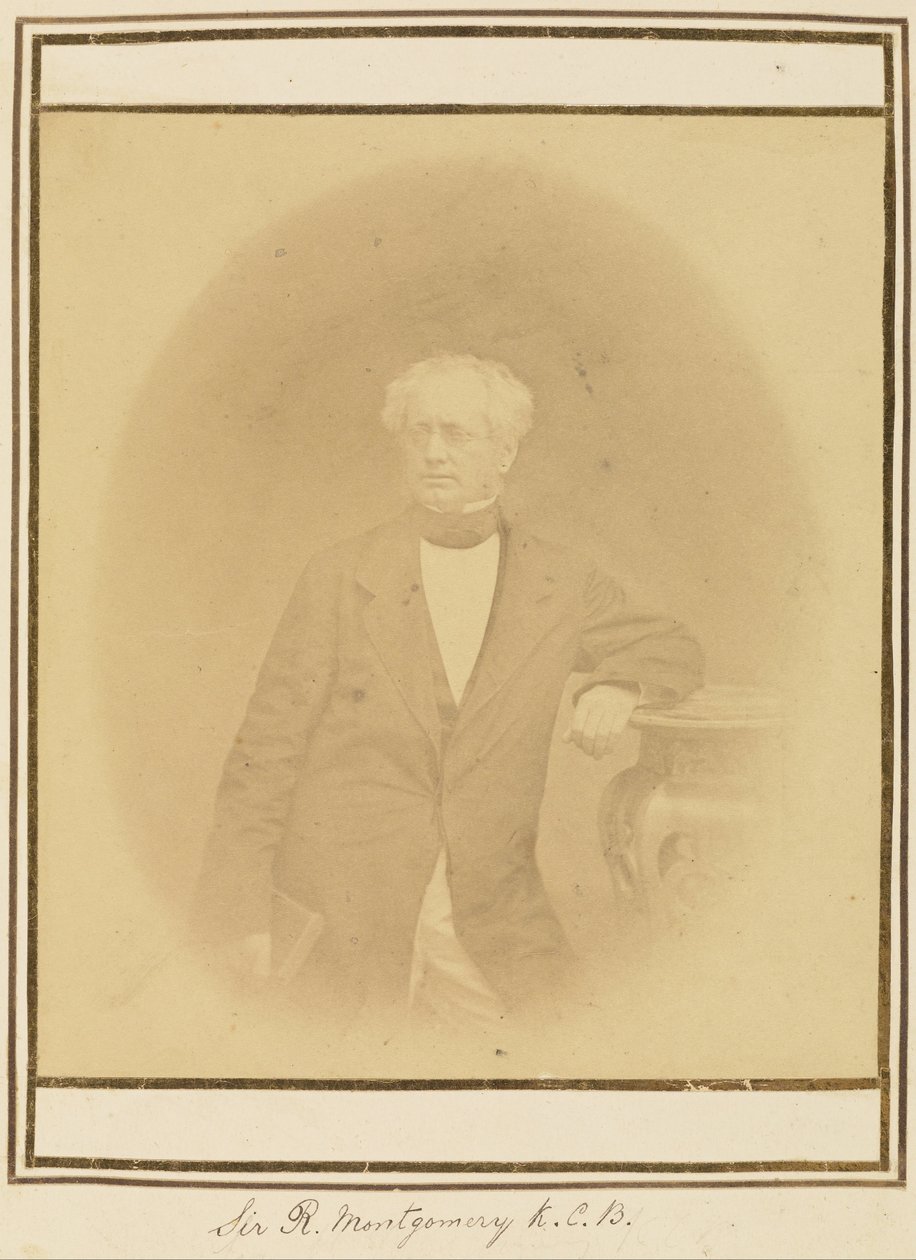 Sir R. Montgomery, K.C.B. autorstwa Felice Beato