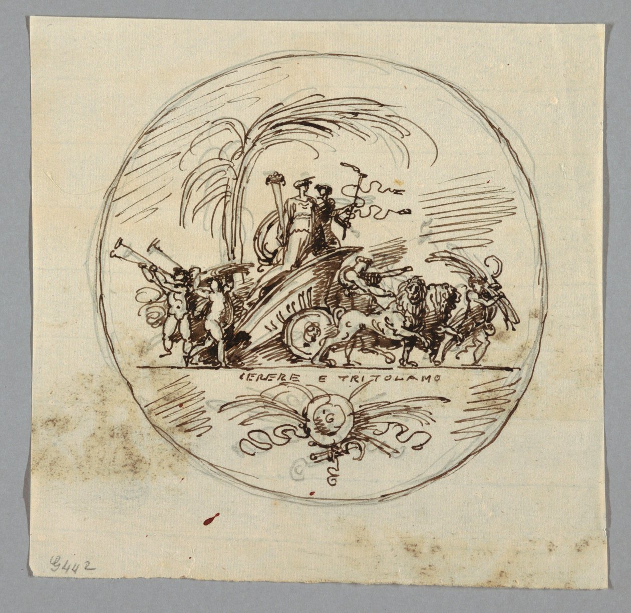 Ceres i Triptolemus autorstwa Felice Giani