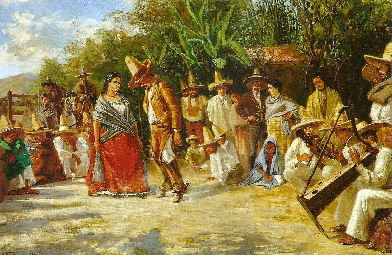 Taniec meksykański autorstwa Felix Bernardelli