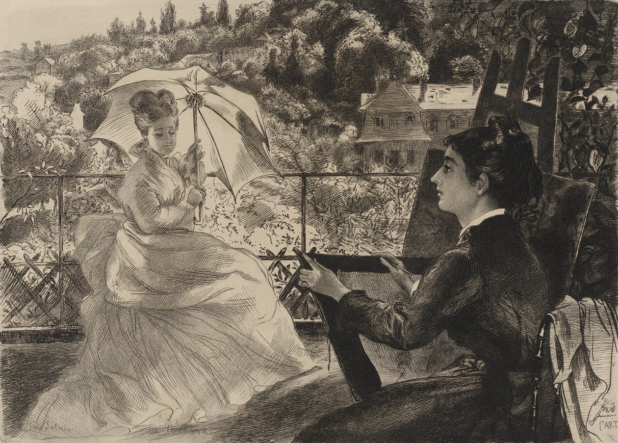 Taras autorstwa Felix Bracquemond