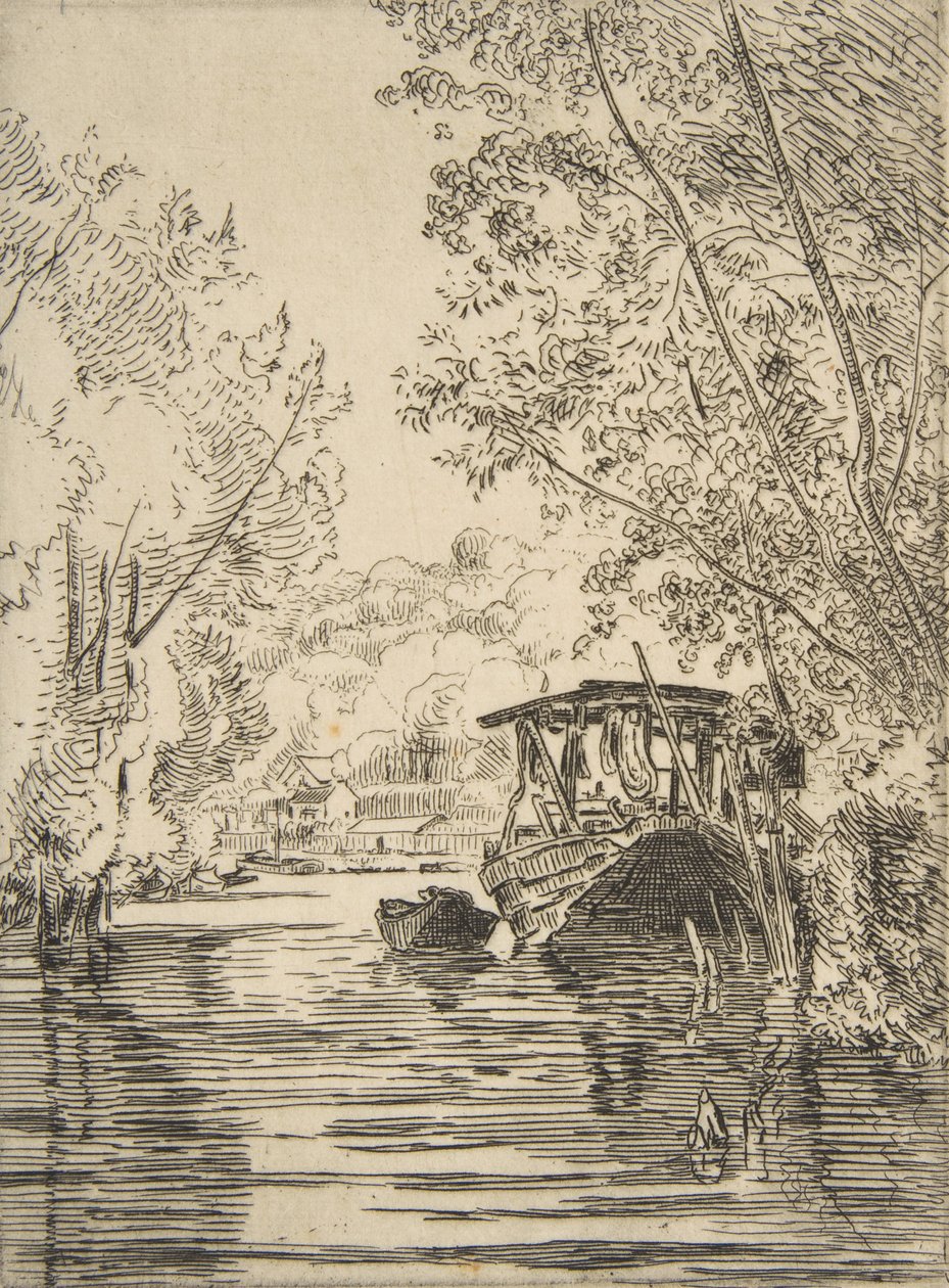 Barwiarz Bas-Meudon, ca. 1868. autorstwa Felix Bracquemond