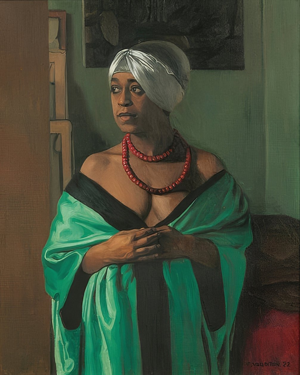 Aisza. 1922 autorstwa Felix Edouard Vallotton