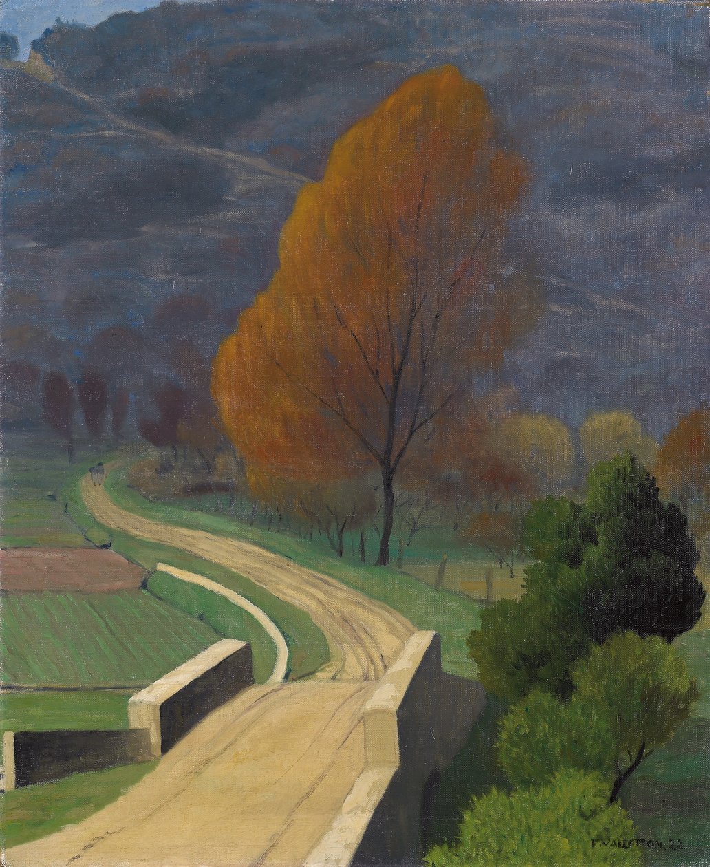 Most nad Beal, 1922 autorstwa Felix Edouard Vallotton