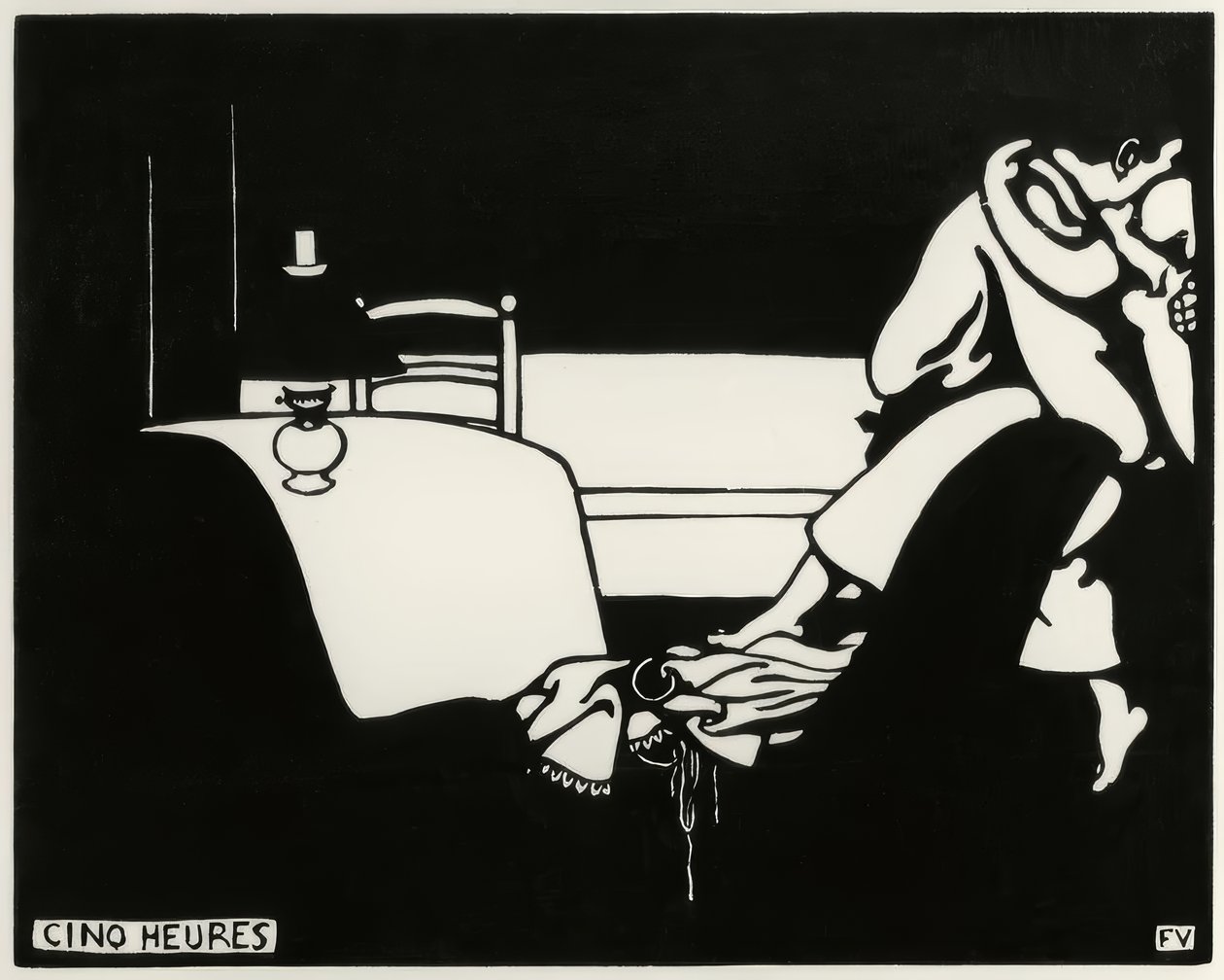 Pięć godzin autorstwa Felix Edouard Vallotton