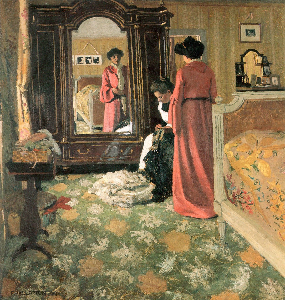 Wnętrze”, 1903-1904. autorstwa Felix Edouard Vallotton