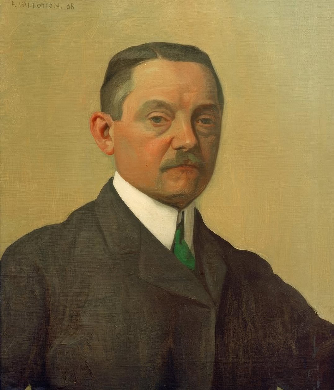 Mój portret autorstwa Felix Edouard Vallotton