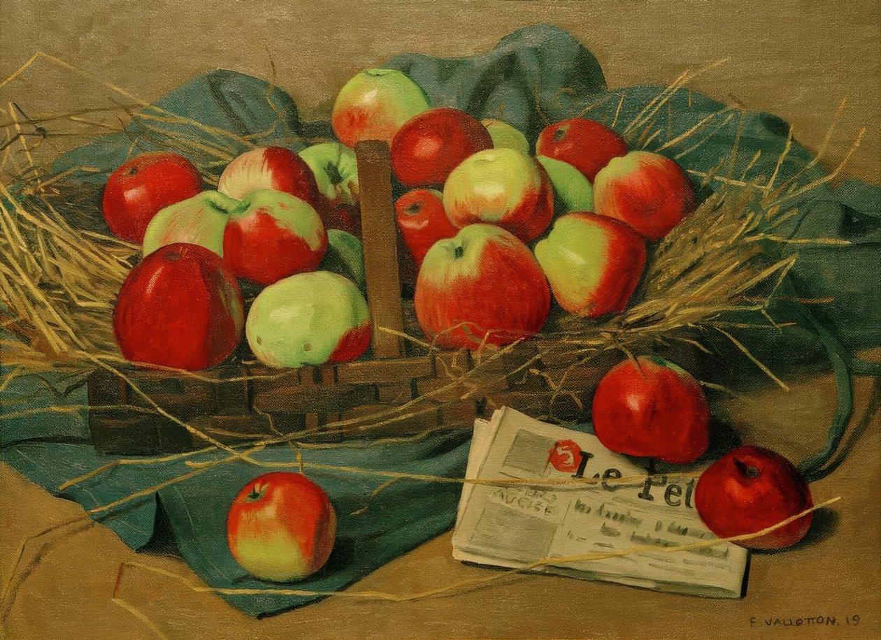 Jabłka autorstwa Felix Edouard Vallotton