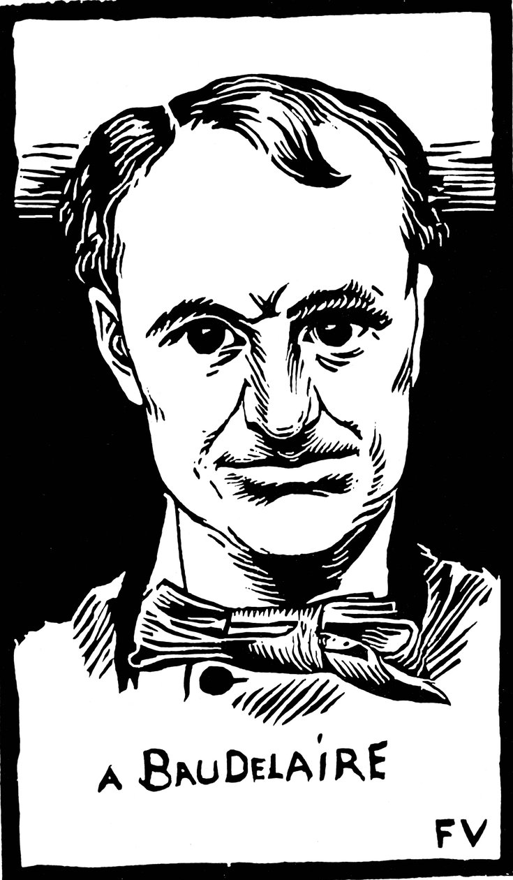 Portret Charlesa Baudelaire