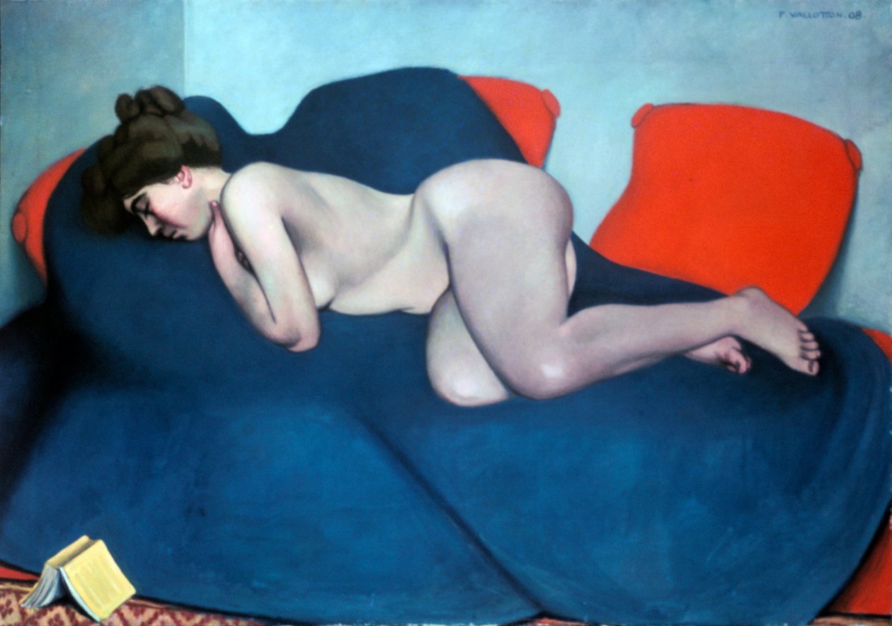 Śpiący, 1908. autorstwa Felix Edouard Vallotton