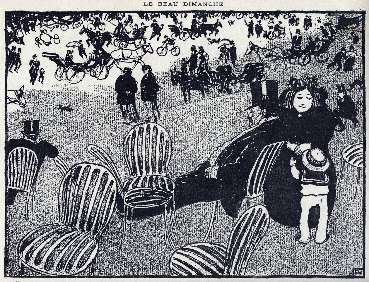 Nieznany obraz autorstwa Felix Edouard Vallotton