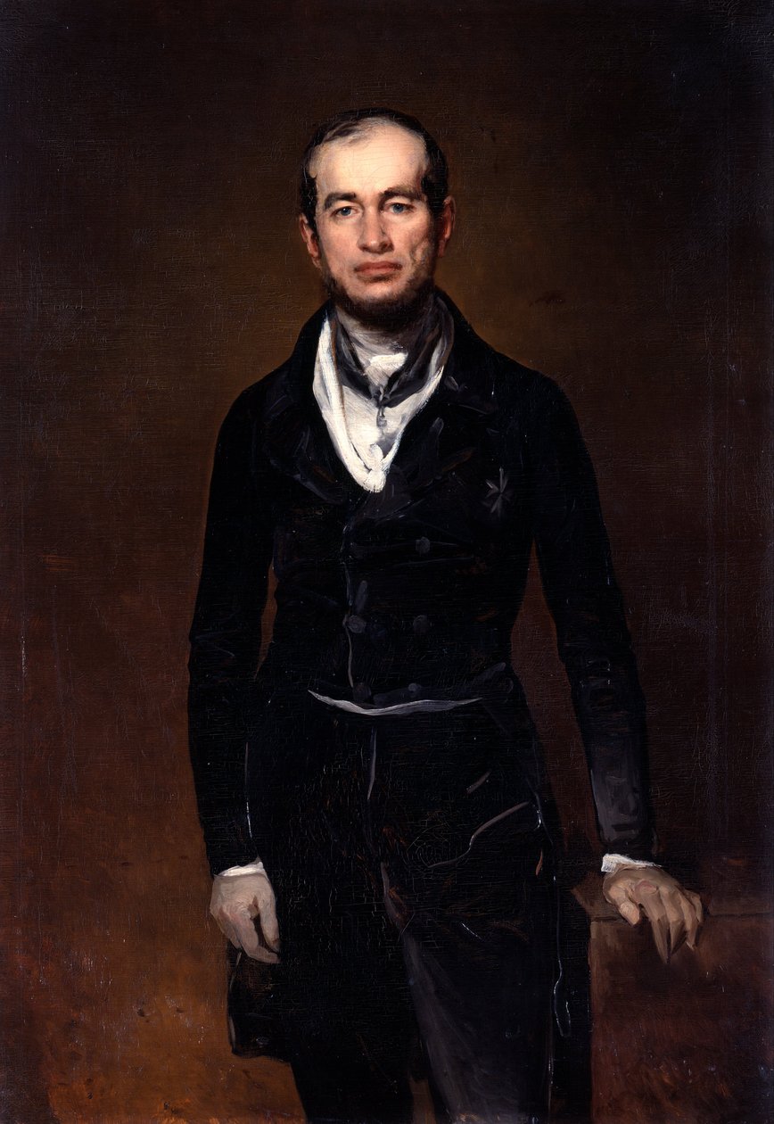 Portret podkomorzego hrabiego Juliusza Zach-Burkersroda autorstwa Louis Ferdinand von Rayski