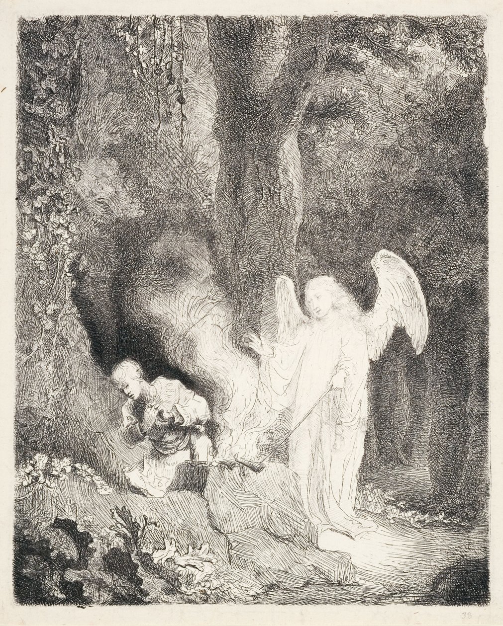 Ofiara Gedeona, c.1642-43 autorstwa Ferdinand Bol