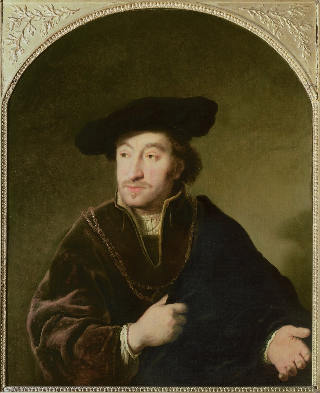 Portret dżentelmena autorstwa Ferdinand Bol