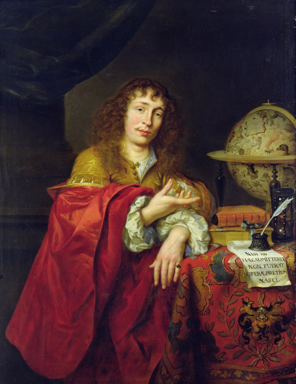 Portret młodego uczonego rodziny Kerckring autorstwa Ferdinand Bol