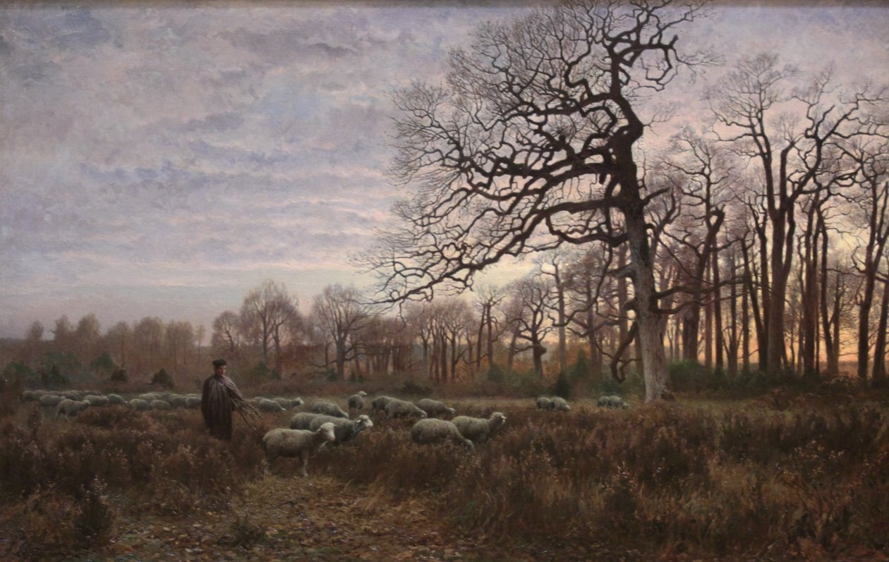 Rozdroża cierni, las Fontainebleau autorstwa Ferdinand Chaigneau